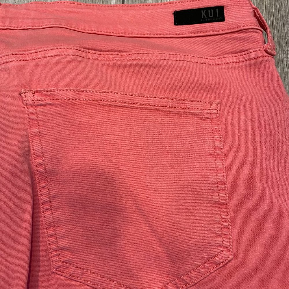 NWT Women's Kut From The Kloth soft coral jeans 20W - Picture 8 of 8